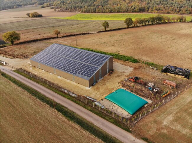 📍NIEVRE (58) Bâtiment photovoltaïque