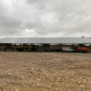 Réalisation hangar agricole photovoltaïque