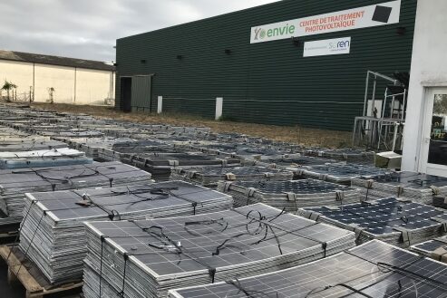 Recyclage panneaux photovoltaïques