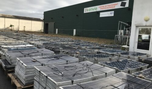 Recyclage panneaux photovoltaïques