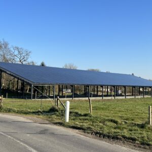 Réalisation hangar agricole photovoltaïque